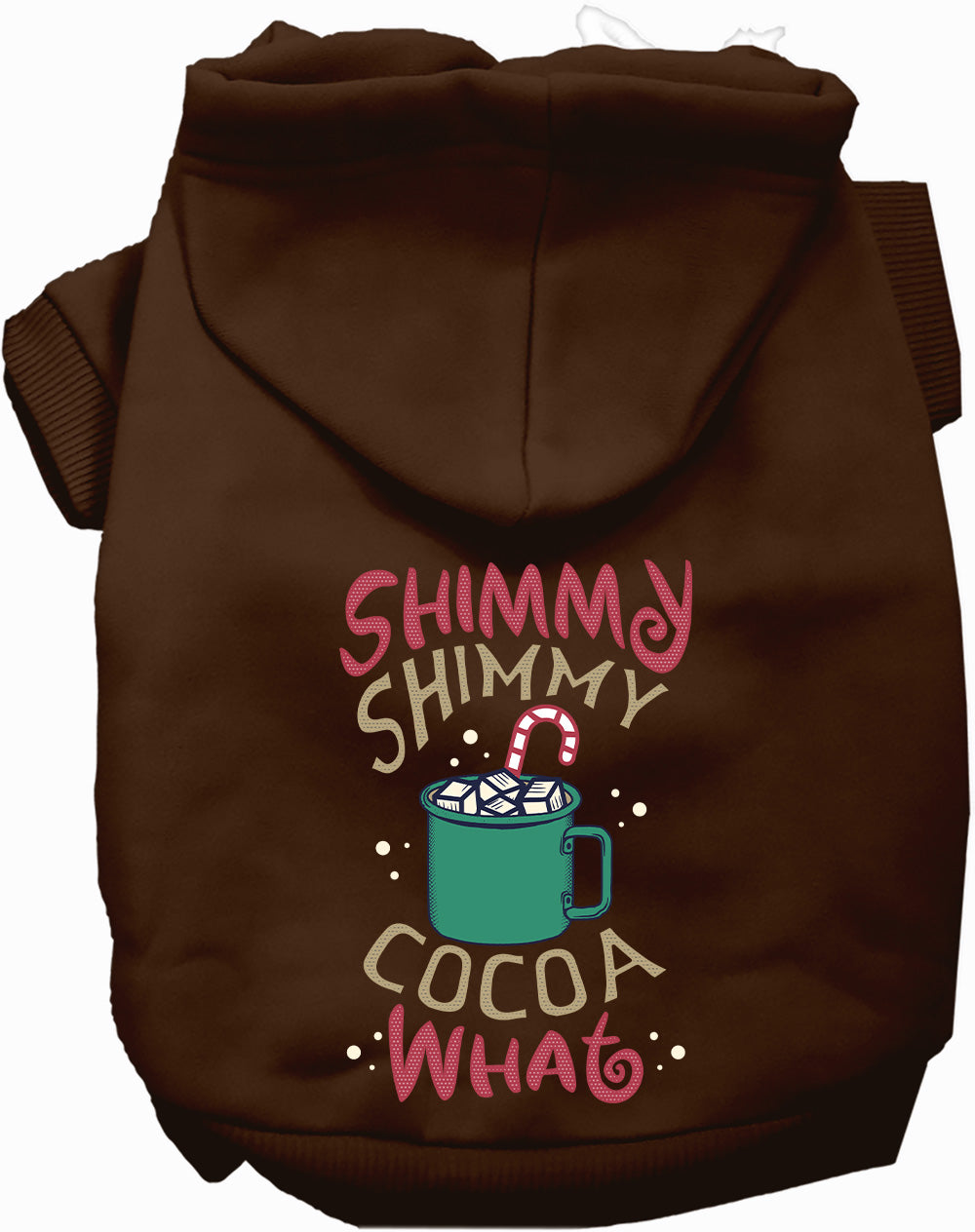 Dog Hoodie Shimmy Shimmy Cocoa What for Festive Holiday Pet - gallery image 7