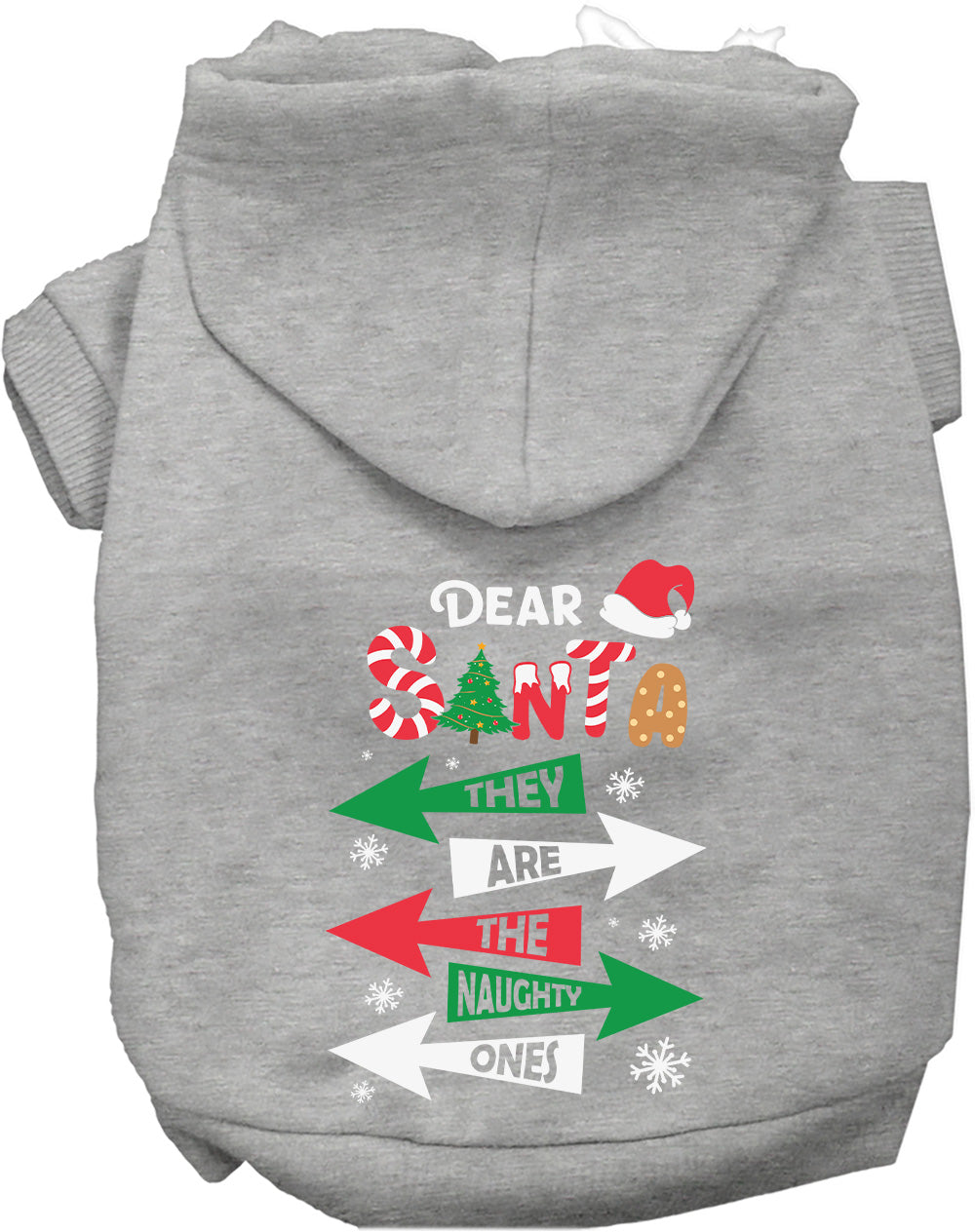 Dog Hoodie Theyre the Naughty Ones for Festive Holiday Pet - gallery image 7