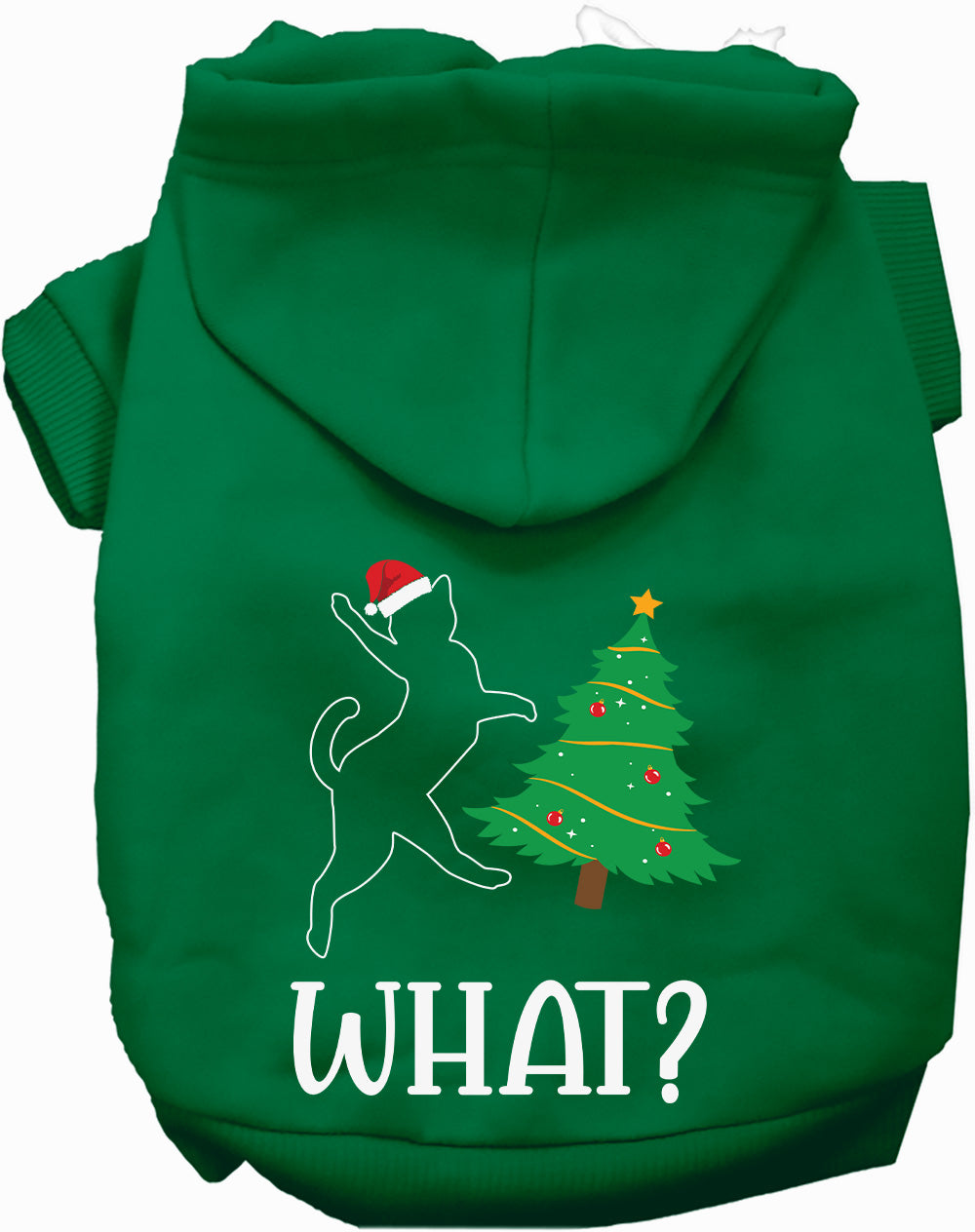 Dog Hoodie Kitty What Christmas Tree for Festive Holiday Pet - gallery image 6