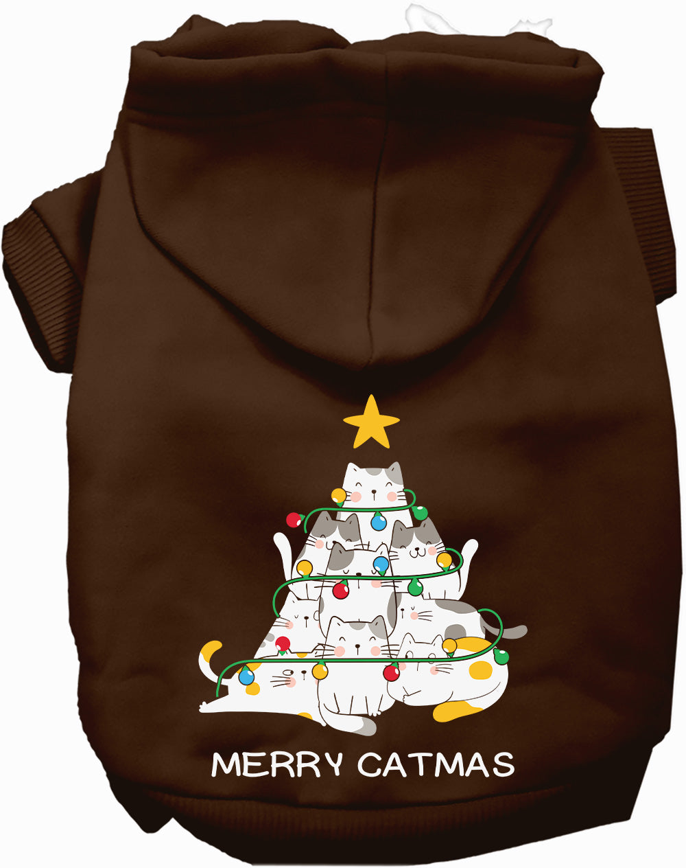 Dog Hoodie Merry Catmas for Everyday Pet Style and Comfort - lifestyle view