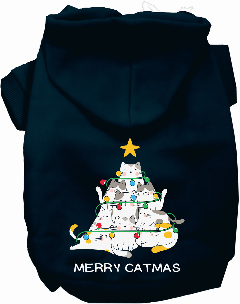 Dog Hoodie Merry Catmas for Everyday Pet Style and Comfort - gallery image 9