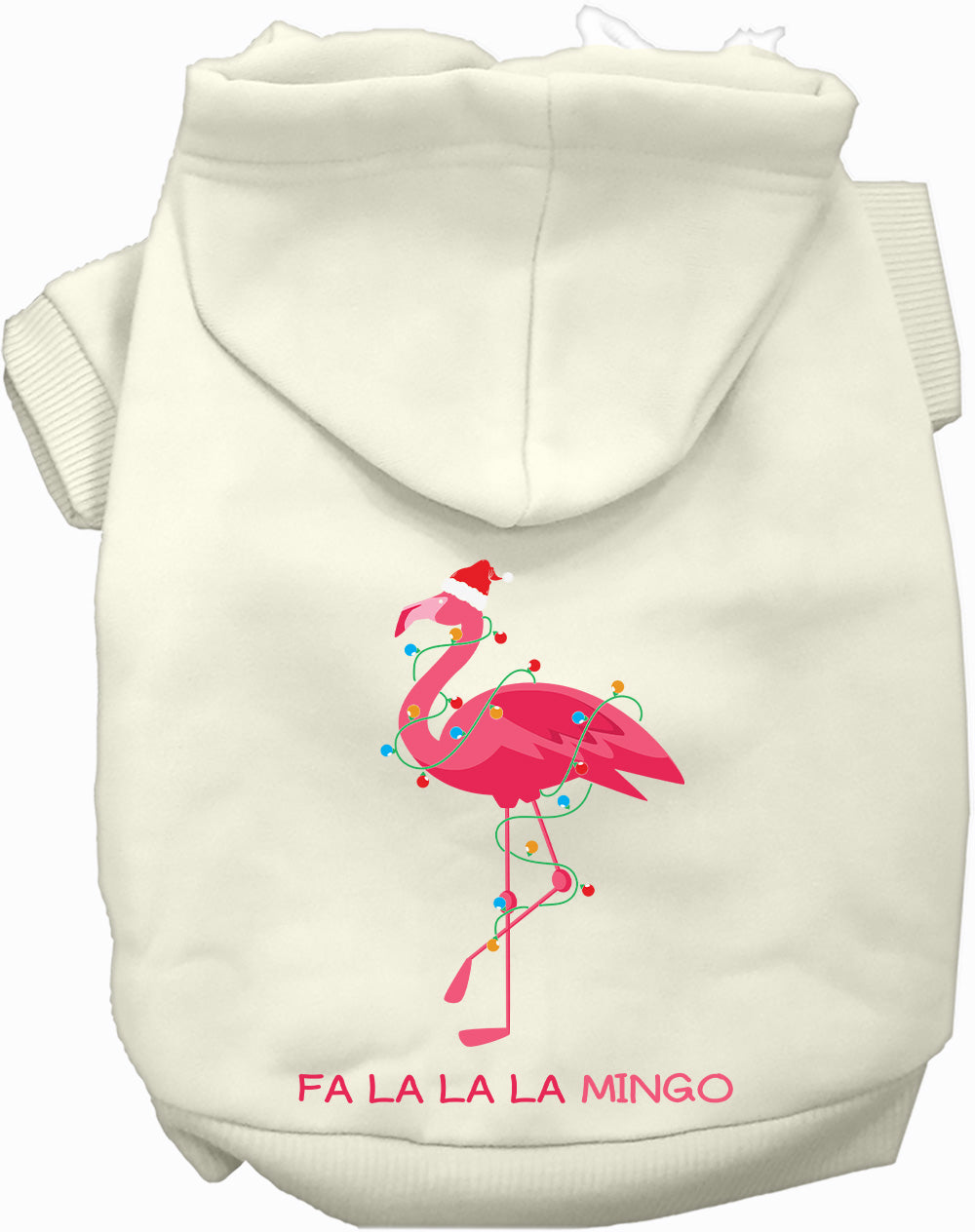 Dog Hoodie Falalala mingo for Festive Holiday Pet Comfort - main product image