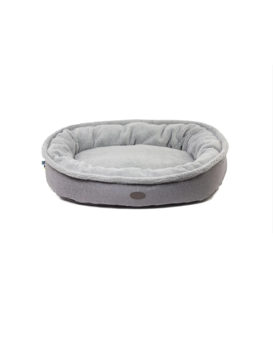 Luxury Dog Bed Furry Bagel for Comfort, Support & Style - luxury dog bed view 2 for comfort and support