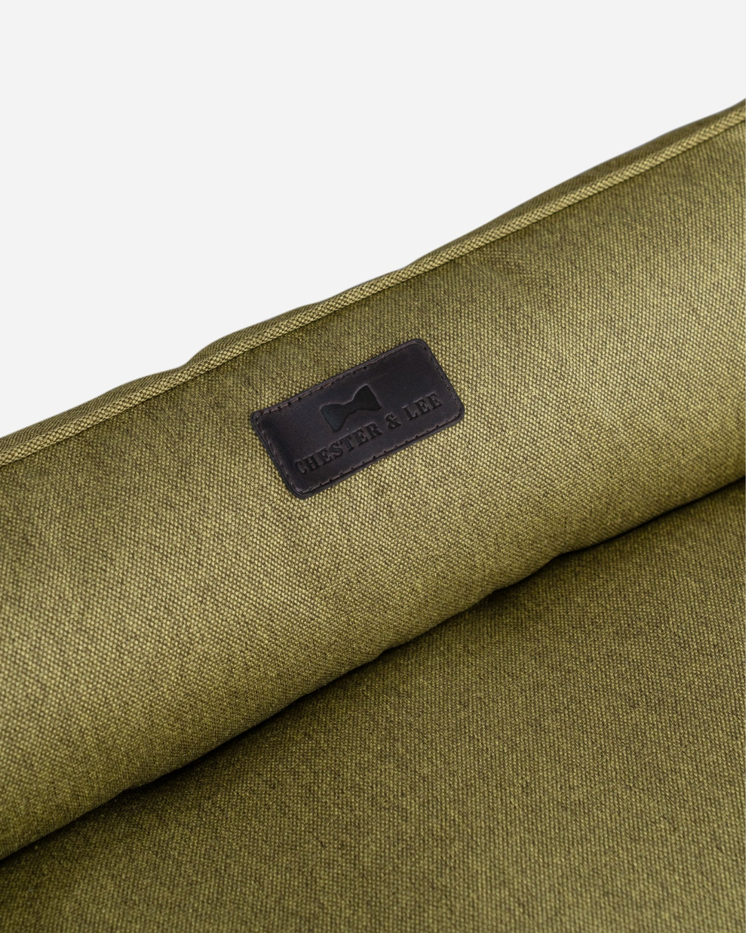 Luxury Dog Bed Cotton Sleeper Olive for Comfort, Support & S - luxury dog bed view 5 for comfort and support