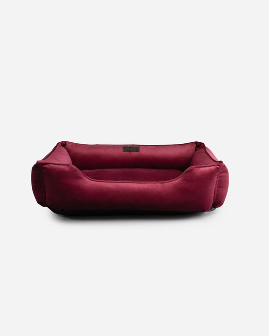 Vibrant Velvet Wine Sleeper for Your Pet’s Daily Comfort Use main product image for dogs and cats