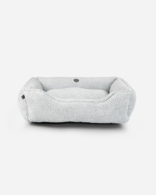 Luxury Dog Bed Furry Sleeper Gray for Comfort, Support & Sty - luxury dog bed view 1 for comfort and support