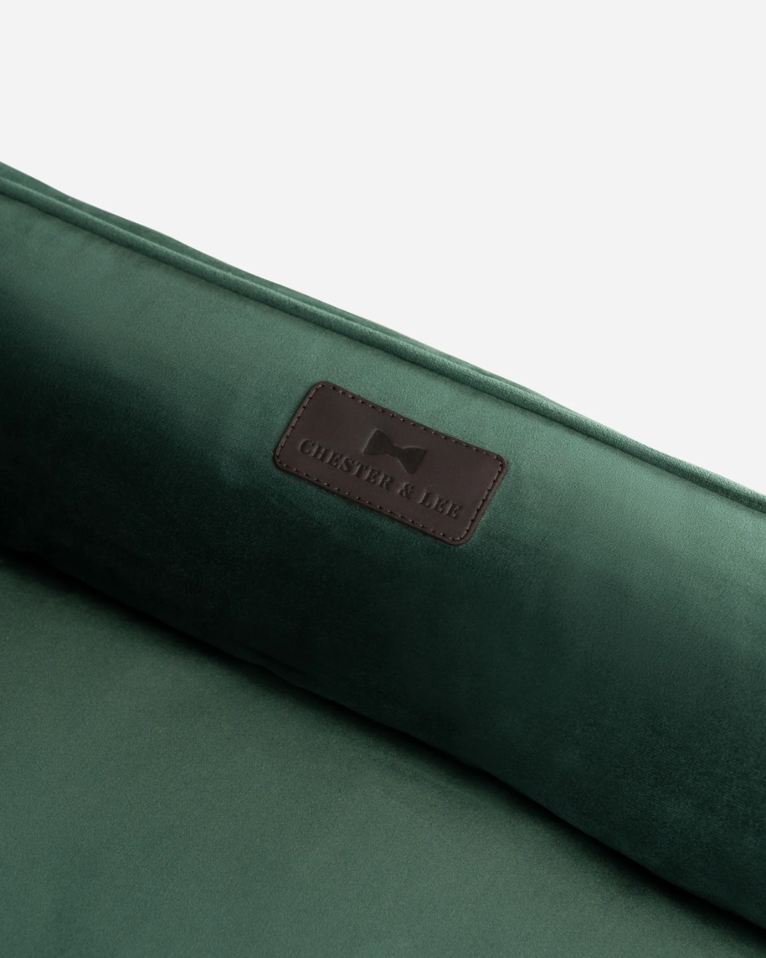 Luxury Dog Bed Classic Velvet Sleeper Green for Comfort, Sup - luxury dog bed view 3 for comfort and support