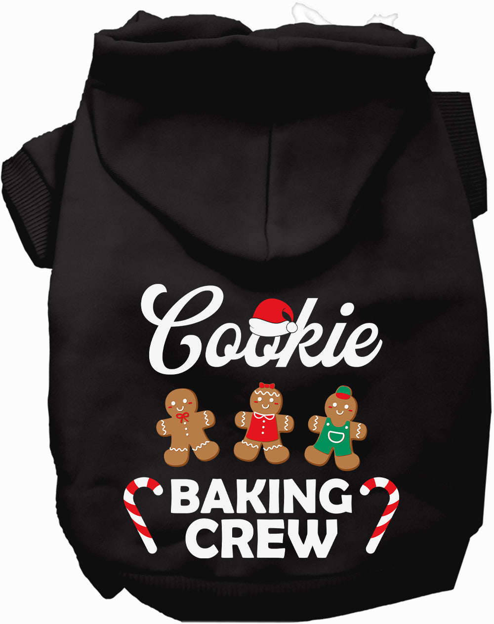 Dog Hoodie Cookie Baking Crew for Festive Holiday Pet - lifestyle view