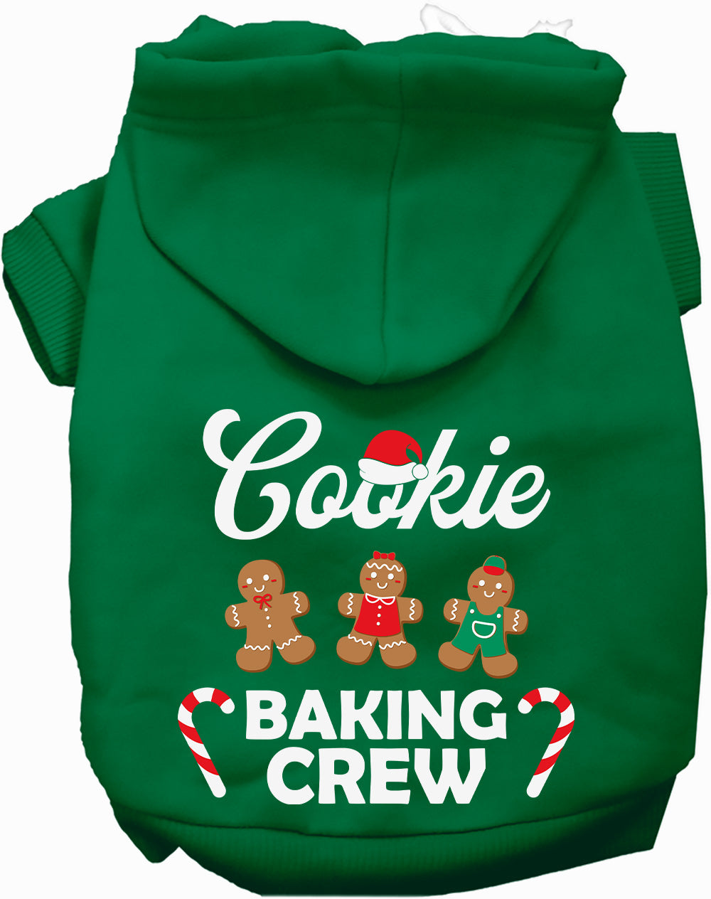 Dog Hoodie Cookie Baking Crew for Festive Holiday Pet - main product image