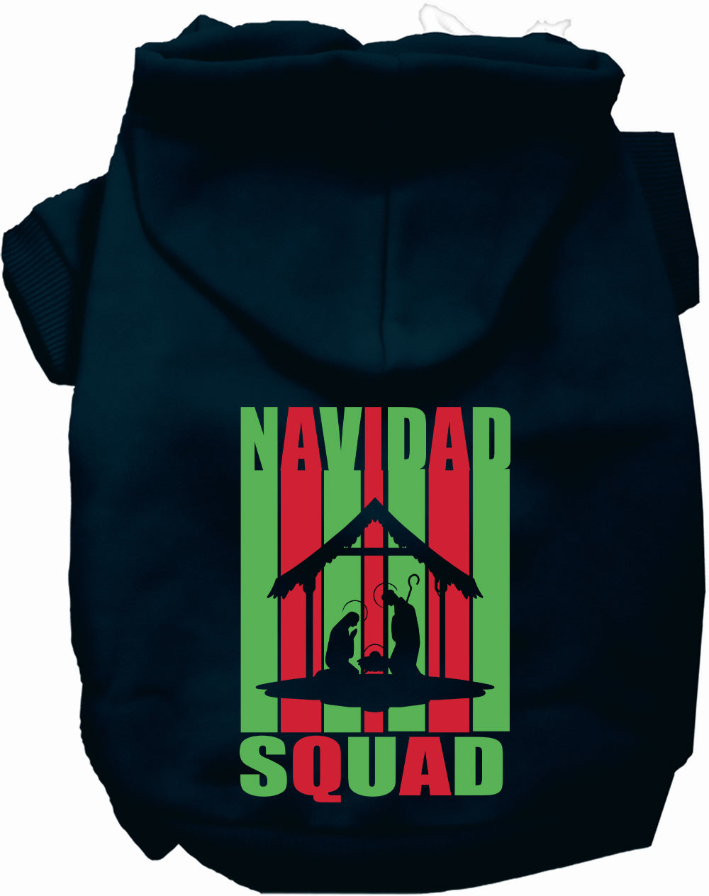 Dog Hoodie Navidad Squad Christmas for Festive Cheer Wear - gallery image 8