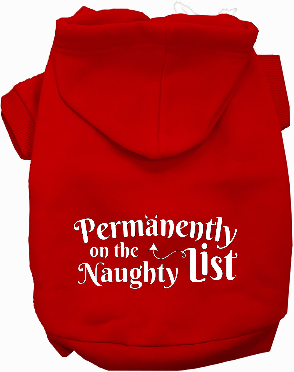 Dog Hoodie Permanently on the Naughty List for Everyday Pet - main product image