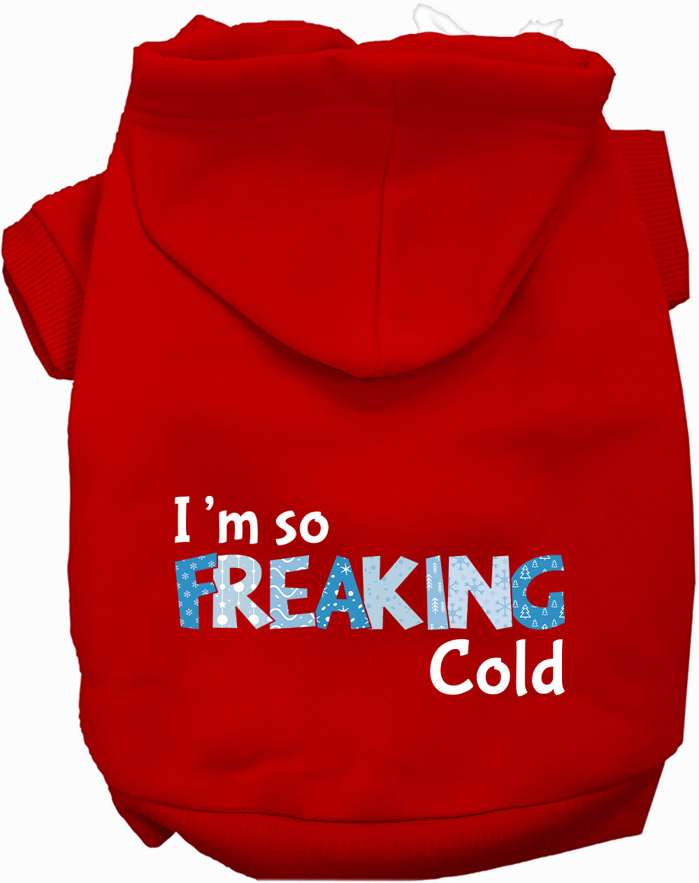 Dog Hoodie Freaking Cold Winter for Everyday Pet Style and - close up view