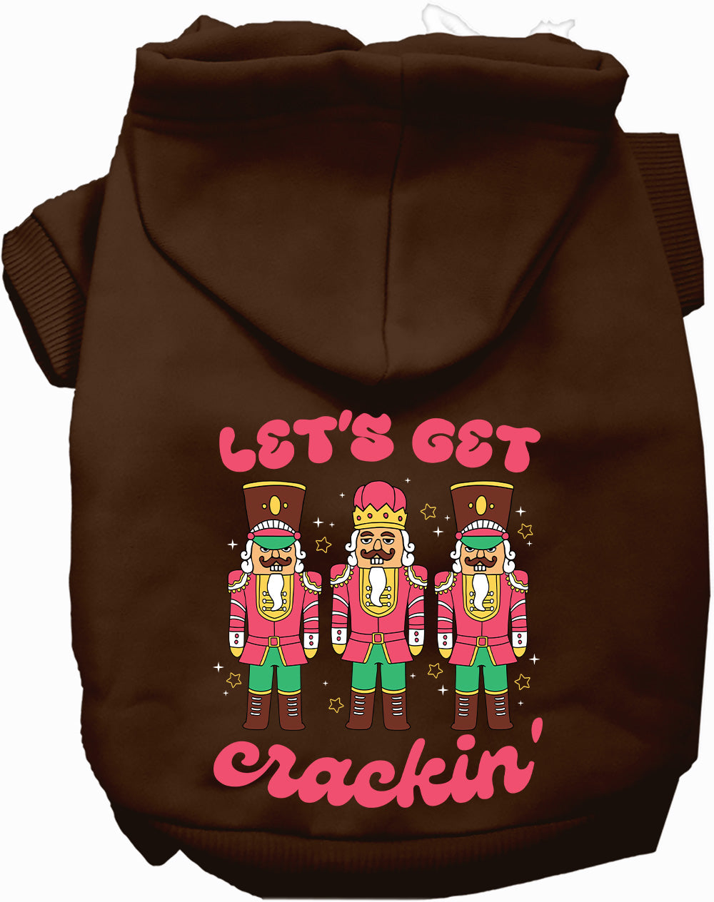 Dog Hoodie Lets Get Crackin Nutcracker for Festive Holiday - gallery image 5