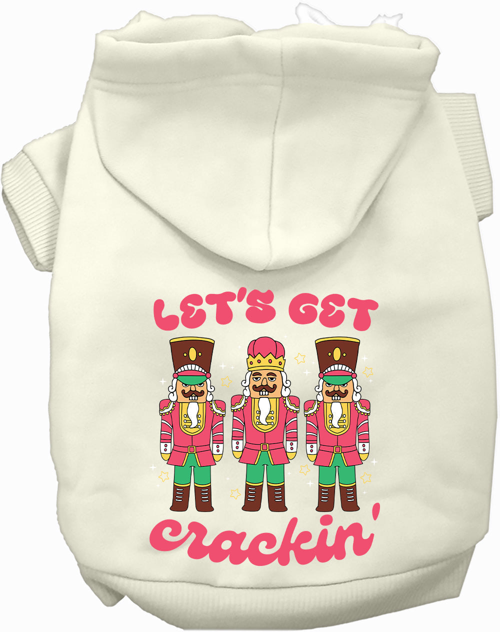 Dog Hoodie Lets Get Crackin Nutcracker for Festive Holiday - gallery image 6
