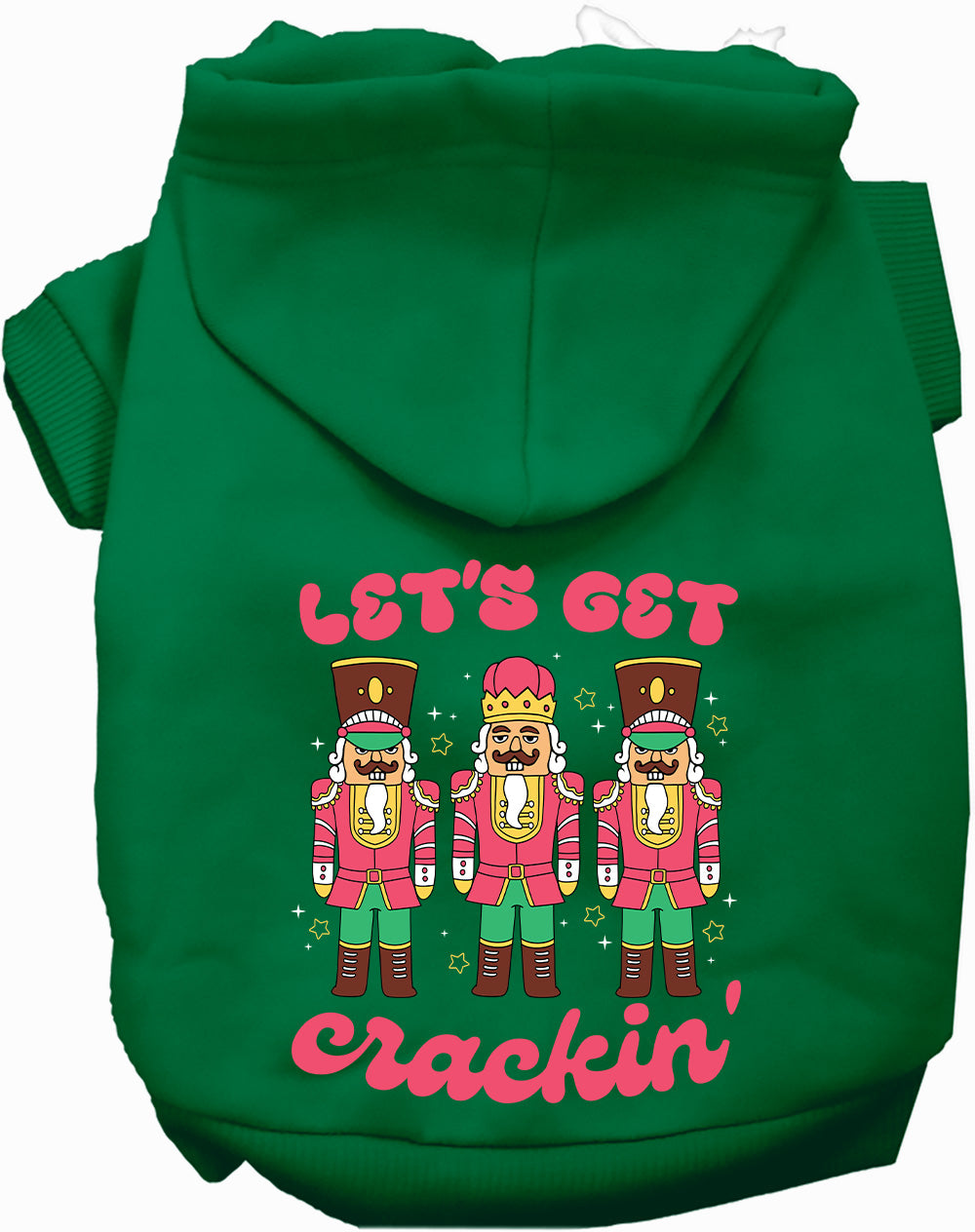 Dog Hoodie Lets Get Crackin Nutcracker for Festive Holiday - gallery image 7