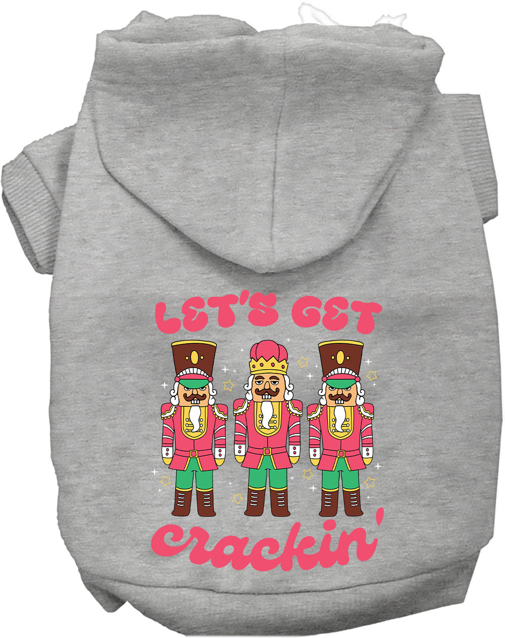 Dog Hoodie Lets Get Crackin Nutcracker for Festive Holiday - gallery image 8