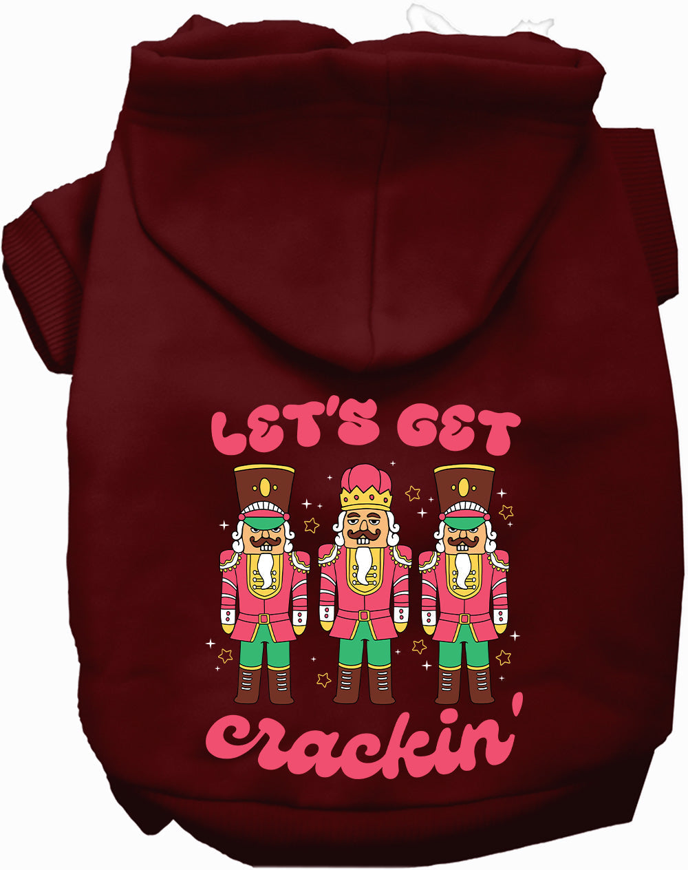 Dog Hoodie Lets Get Crackin Nutcracker for Festive Holiday - gallery image 10