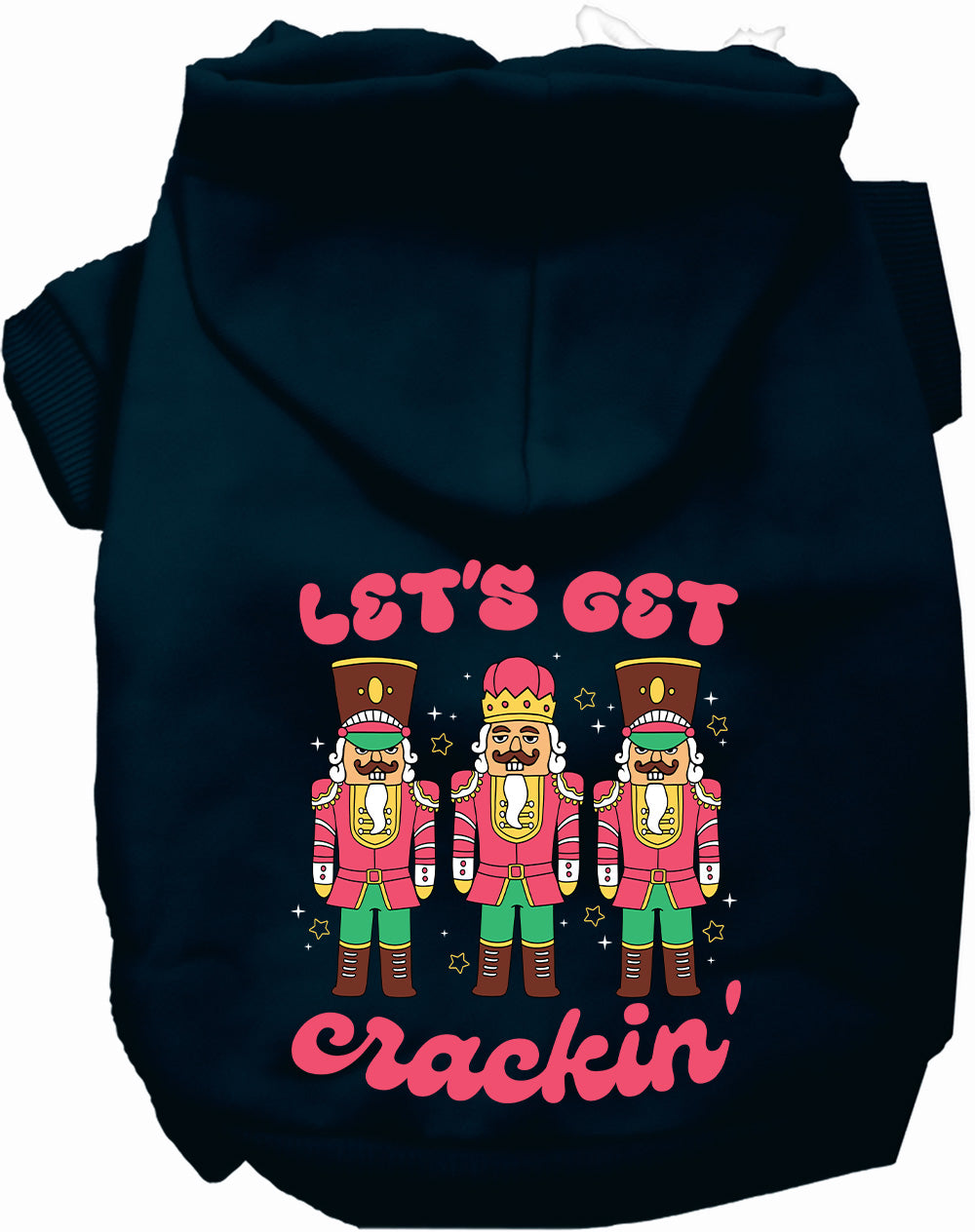 Dog Hoodie Lets Get Crackin Nutcracker for Festive Holiday - gallery image 11