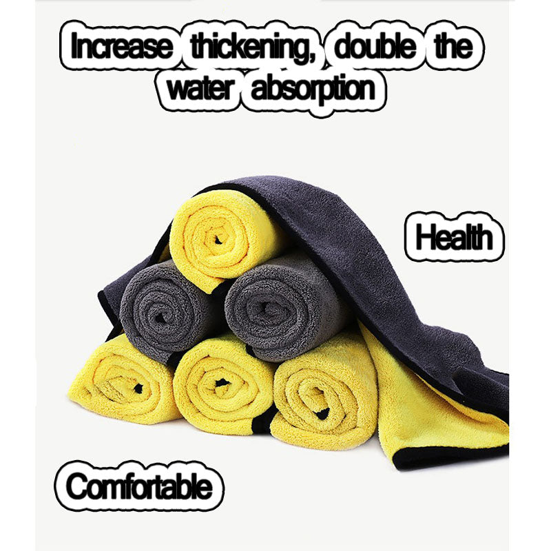 Double Sided Absorbent Pet Drying Towel Pet Grooming Premium - close up view
