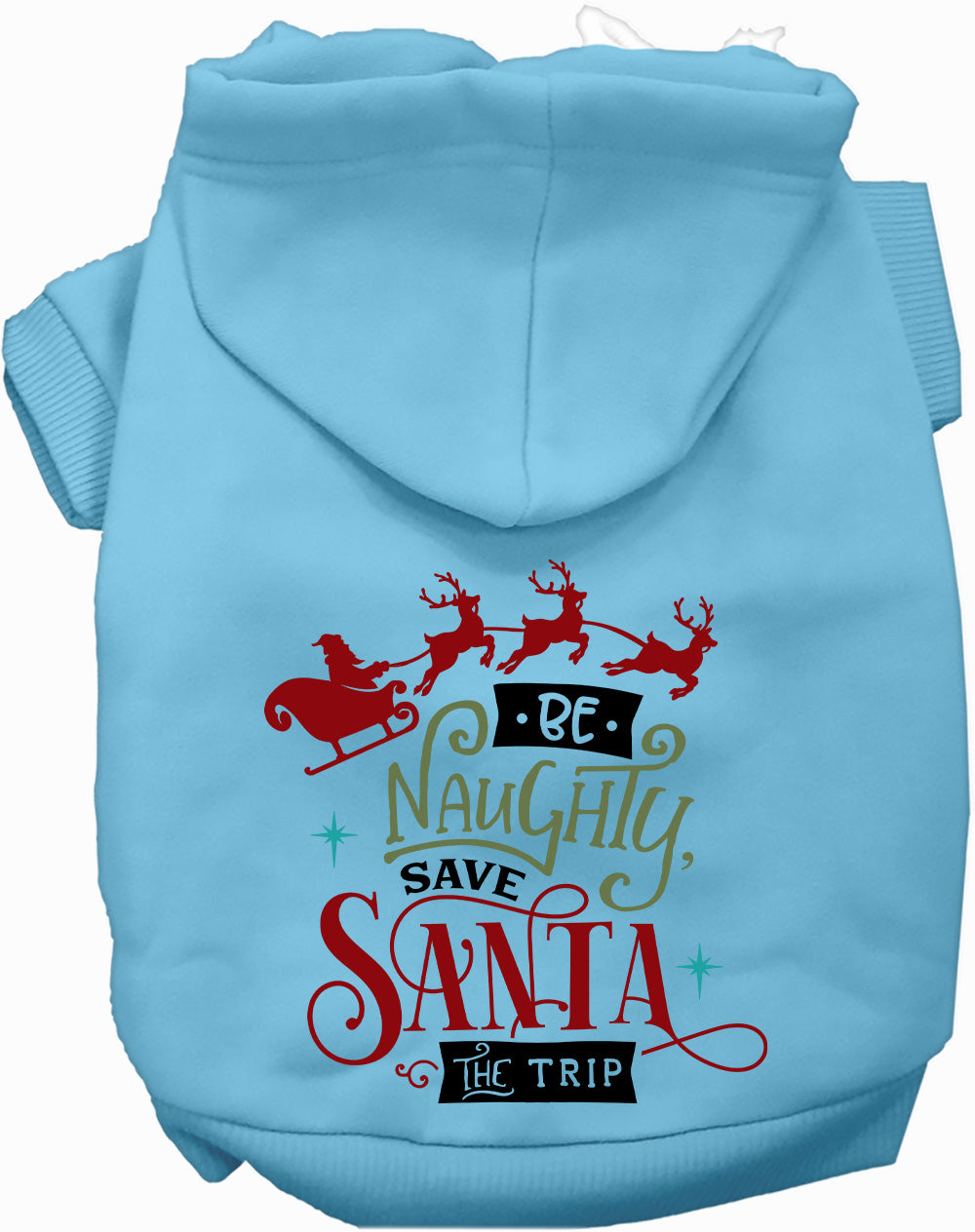 Dog Hoodie Save Santa the Trip for Festive Holiday Pet - gallery image 6