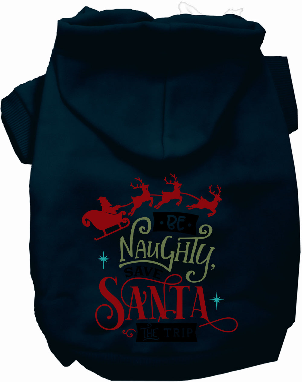Dog Hoodie Save Santa the Trip for Festive Holiday Pet - gallery image 5
