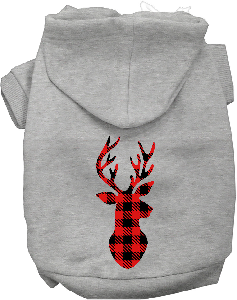 Dog Hoodie Buffalo Check Deer for Everyday Pet Style and - gallery image 10