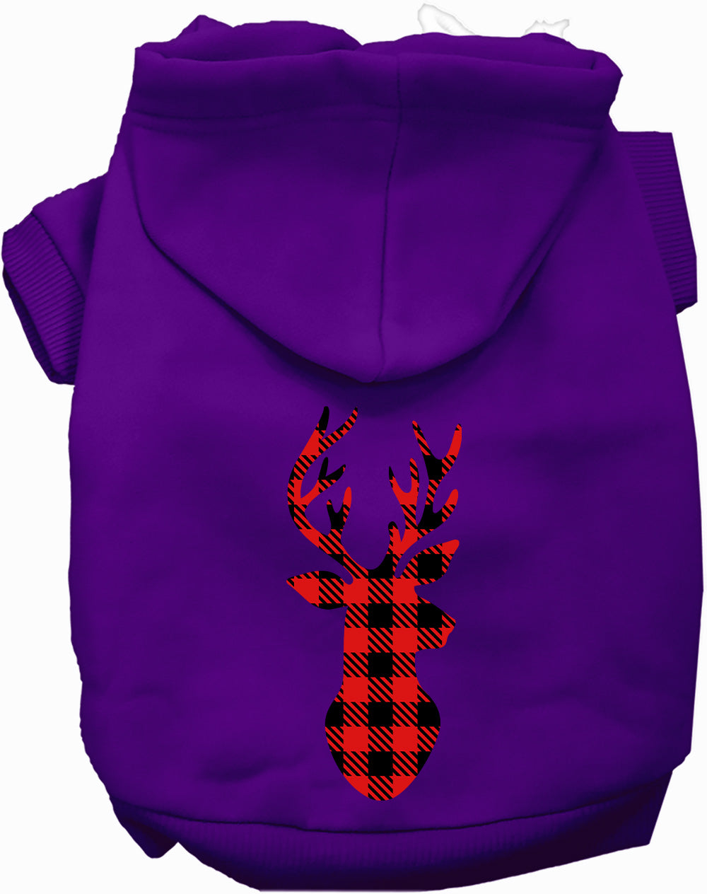 Dog Hoodie Buffalo Check Deer for Everyday Pet Style and - gallery image 9
