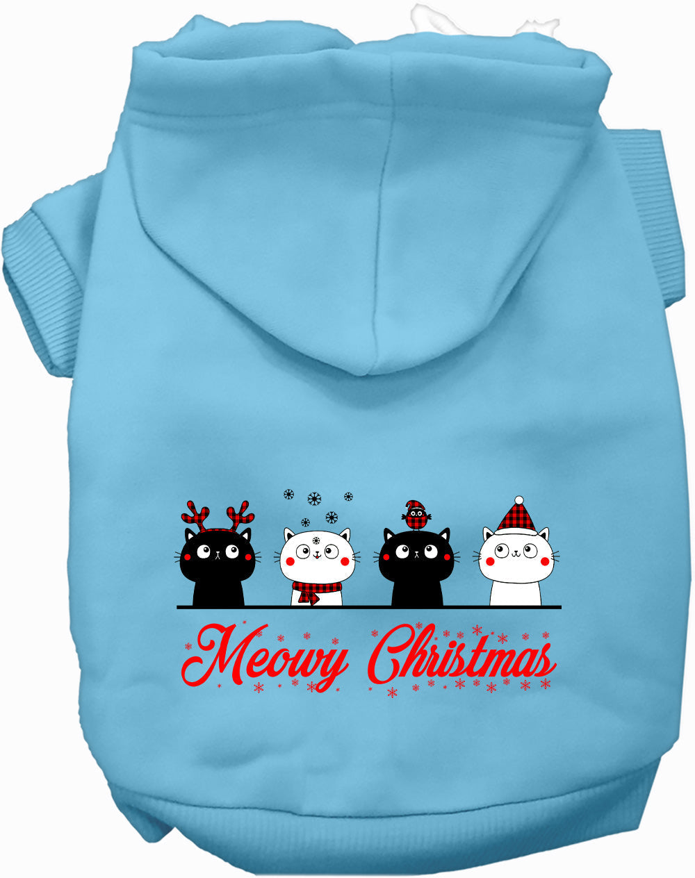 Dog Hoodie Meowy for Festive Holiday Pet Comfort and Comfort - lifestyle view