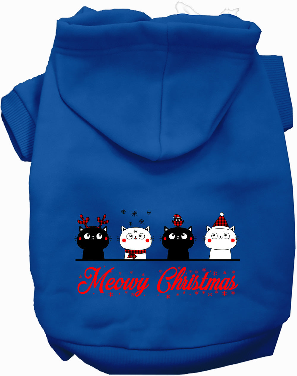 Dog Hoodie Meowy for Festive Holiday Pet Comfort and Comfort - close up view