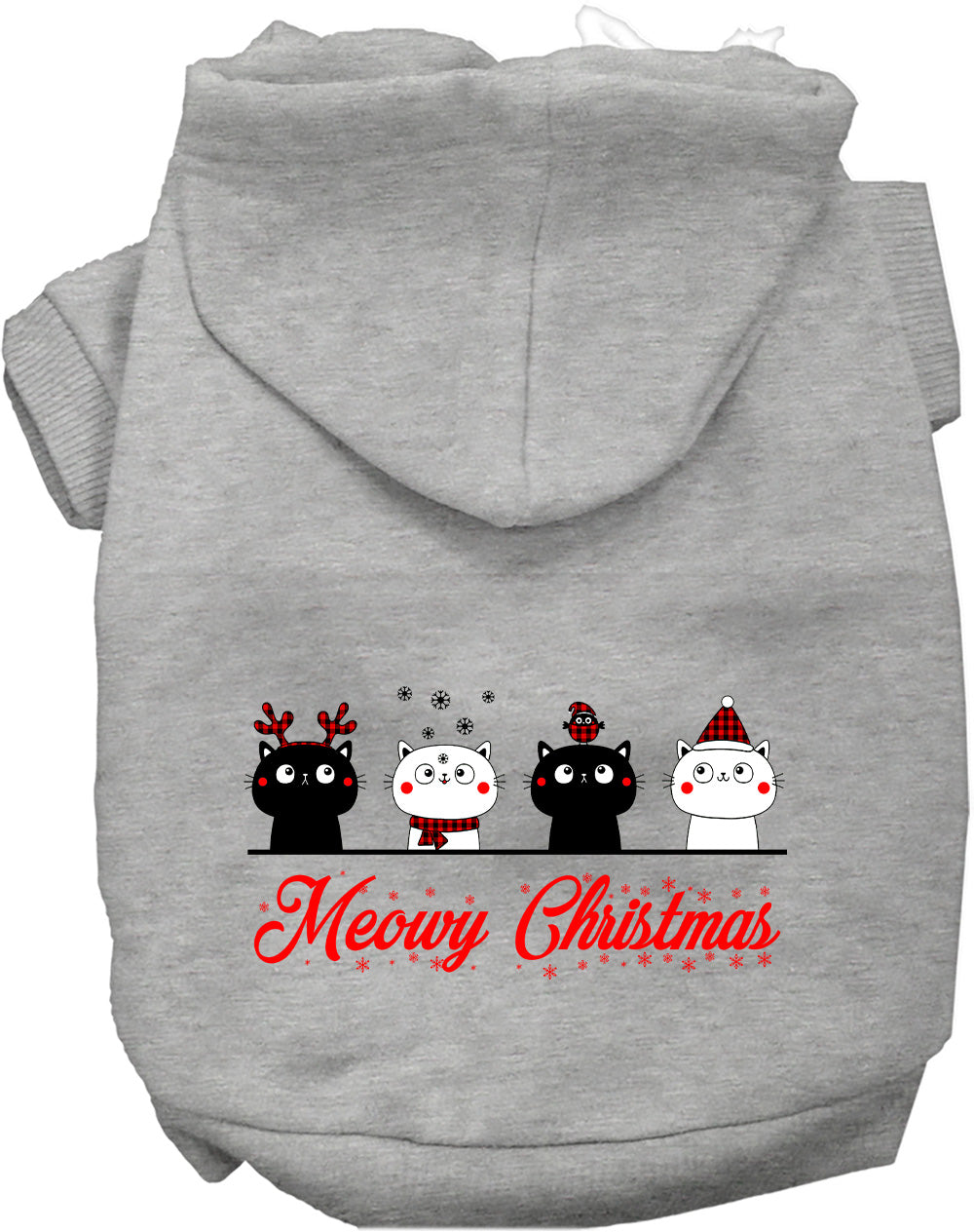 Dog Hoodie Meowy for Festive Holiday Pet Comfort and Comfort - main product image