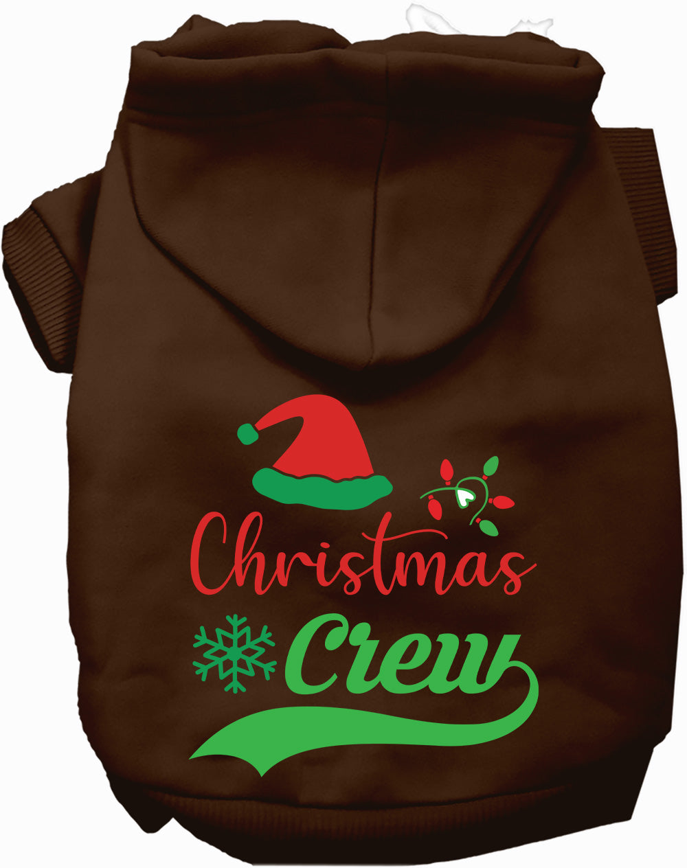 Dog Hoodie Traditional Christmas Crew for Festive Holiday - main product image