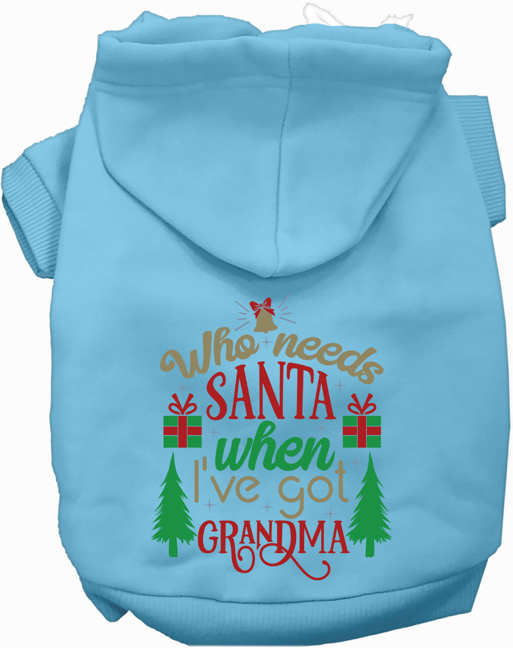 Dog Hoodie Ive Got Grandma for Festive Holiday Pet Comfort - lifestyle view