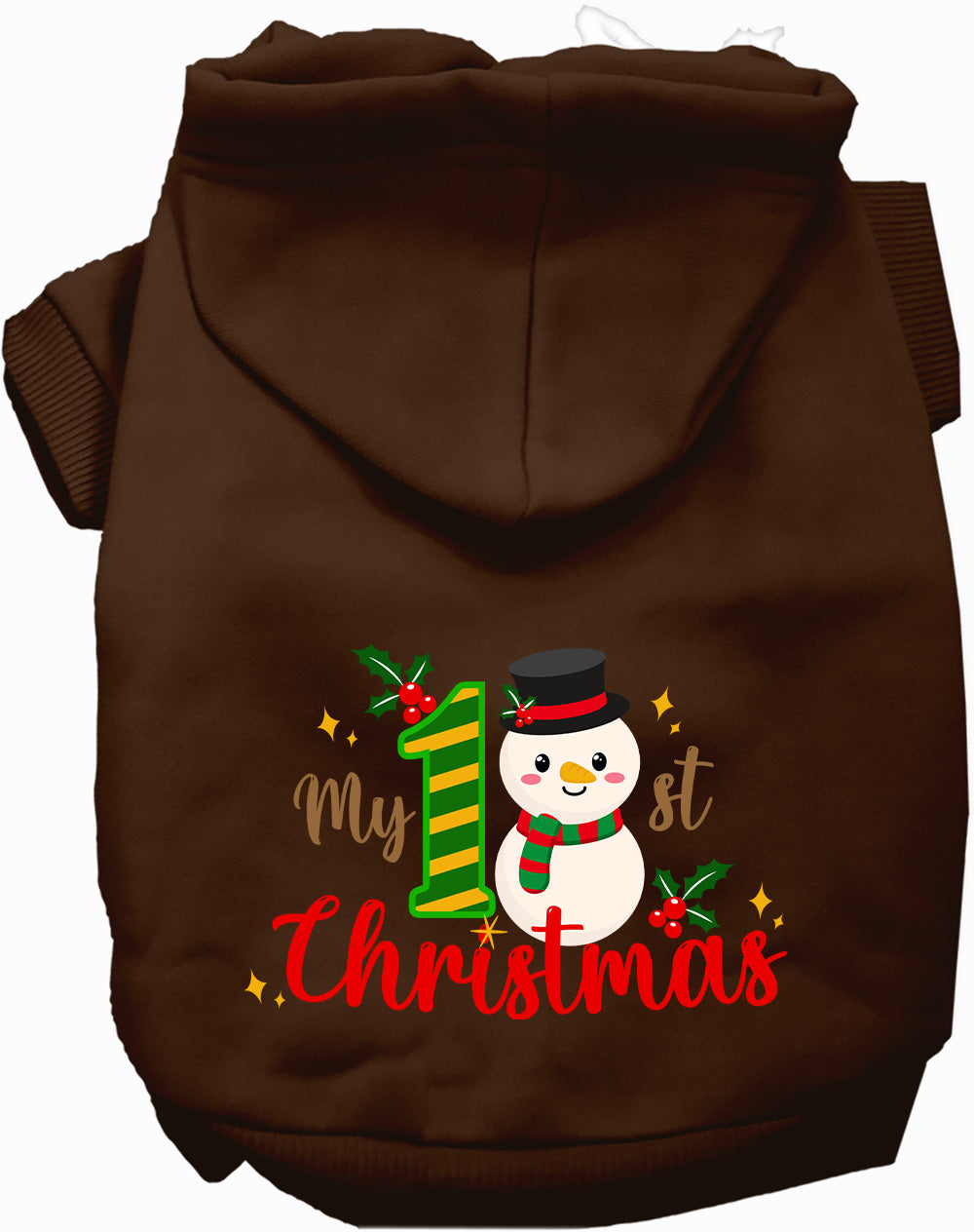 Dog Hoodie My 1st for Festive Holiday Pet Comfort - gallery image 5