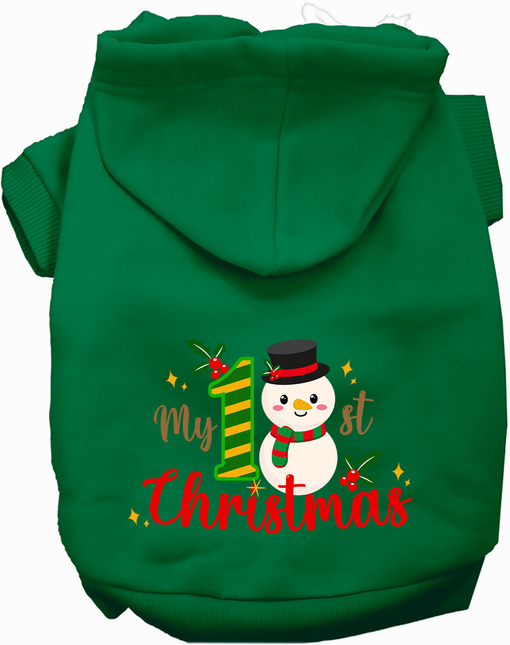Dog Hoodie My 1st for Festive Holiday Pet Comfort - gallery image 7