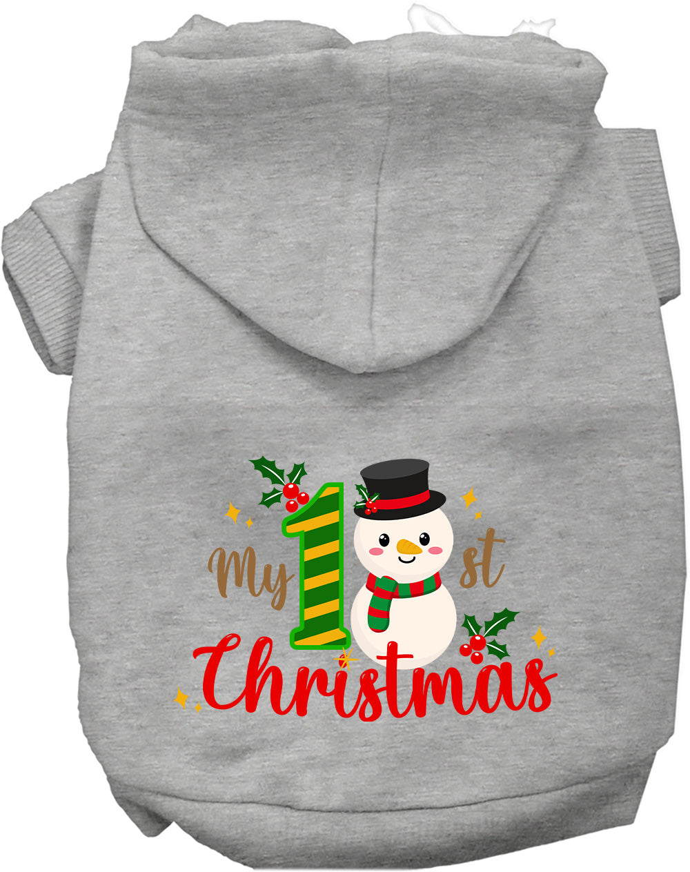 Dog Hoodie My 1st for Festive Holiday Pet Comfort - gallery image 8