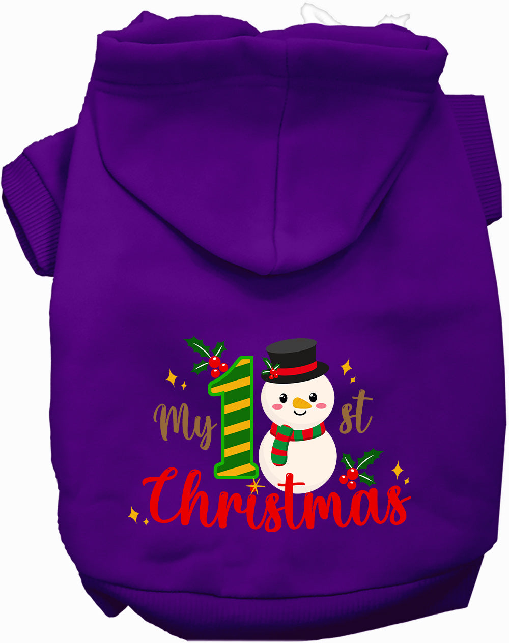 Dog Hoodie My 1st for Festive Holiday Pet Comfort - gallery image 11