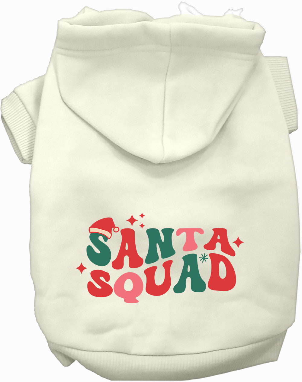 Dog Hoodie Santa Squad for Festive Holiday Pet Comfort - gallery image 6