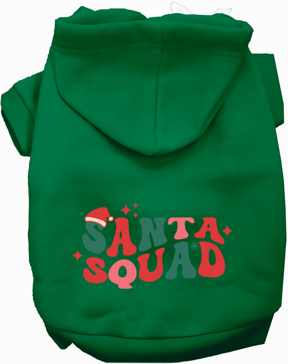 Dog Hoodie Santa Squad for Festive Holiday Pet Comfort - gallery image 7
