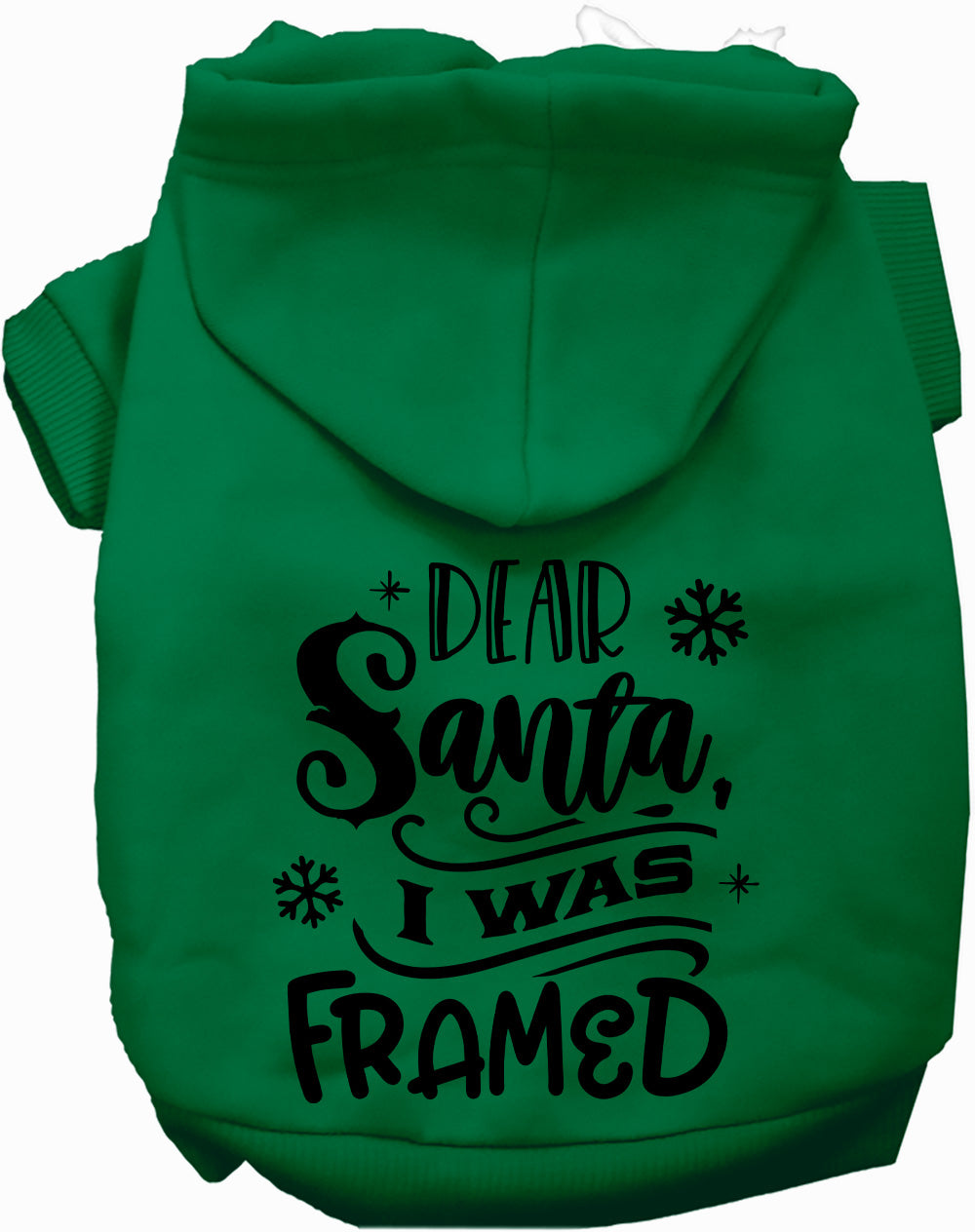 Dog Hoodie was Framed for Festive Holiday Pet Comfort - main product image
