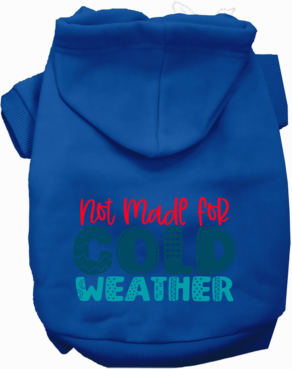 Dog Hoodie Not Made for Cold Weather for Everyday Pet Style - close up view
