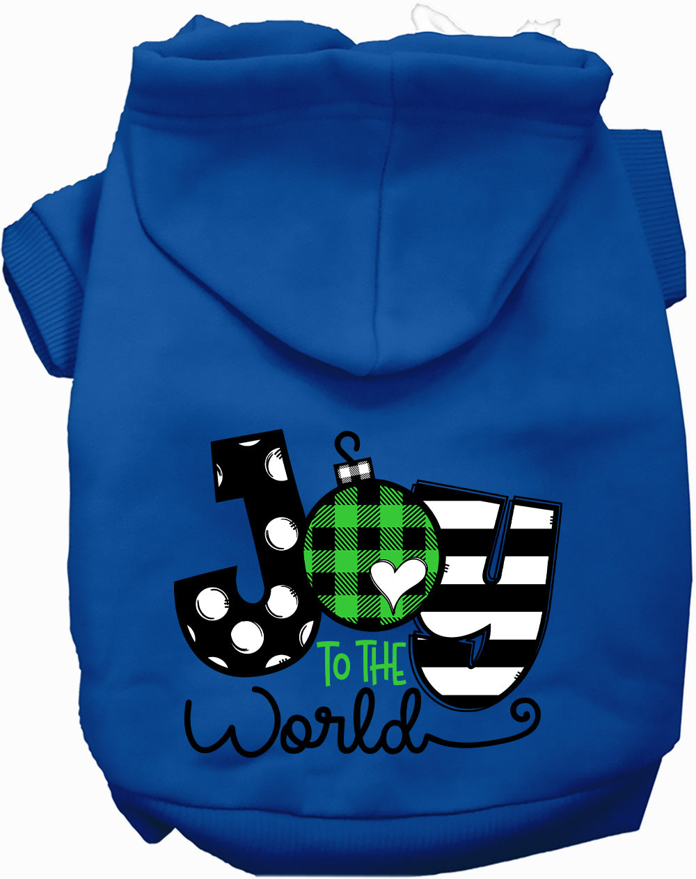 Dog Hoodie Joy to the World for Everyday Pet Style and - lifestyle view