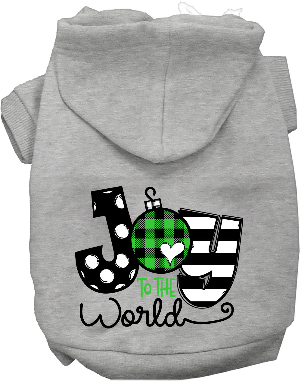 Dog Hoodie Joy to the World for Everyday Pet Style and - gallery image 7