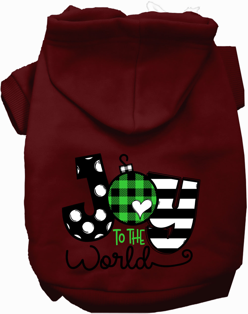 Dog Hoodie Joy to the World for Everyday Pet Style and - gallery image 9