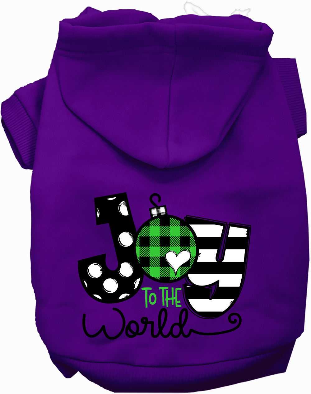 Dog Hoodie Joy to the World for Everyday Pet Style and - gallery image 10