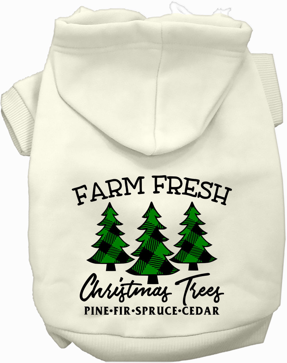 Dog Hoodie Farm Fresh Christmas Trees for Festive Holiday - gallery image 6