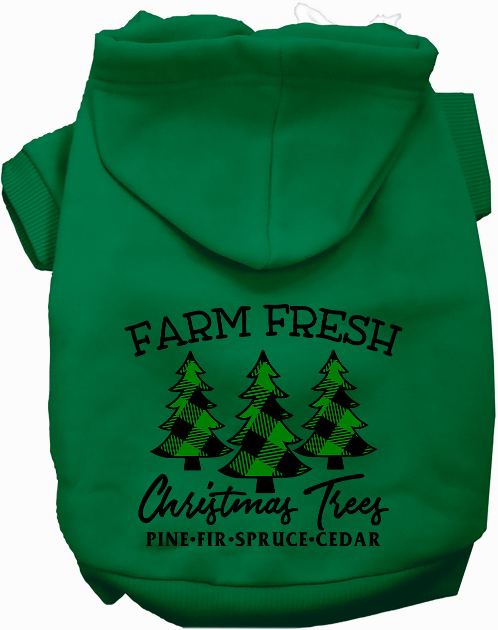 Dog Hoodie Farm Fresh Christmas Trees for Festive Holiday - gallery image 7