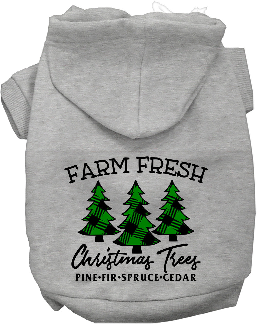 Dog Hoodie Farm Fresh Christmas Trees for Festive Holiday - gallery image 8