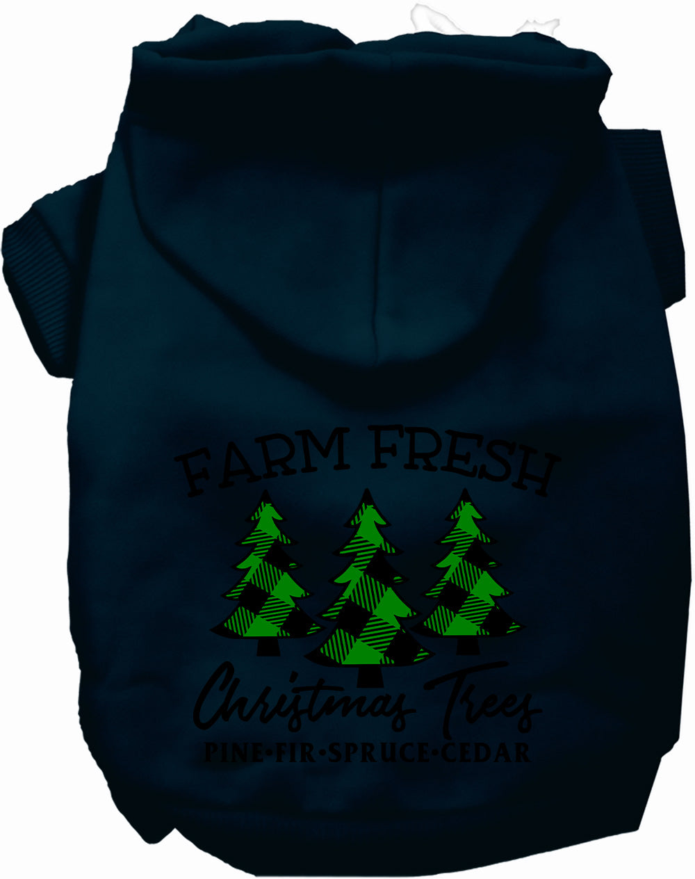 Dog Hoodie Farm Fresh Christmas Trees for Festive Holiday - gallery image 10