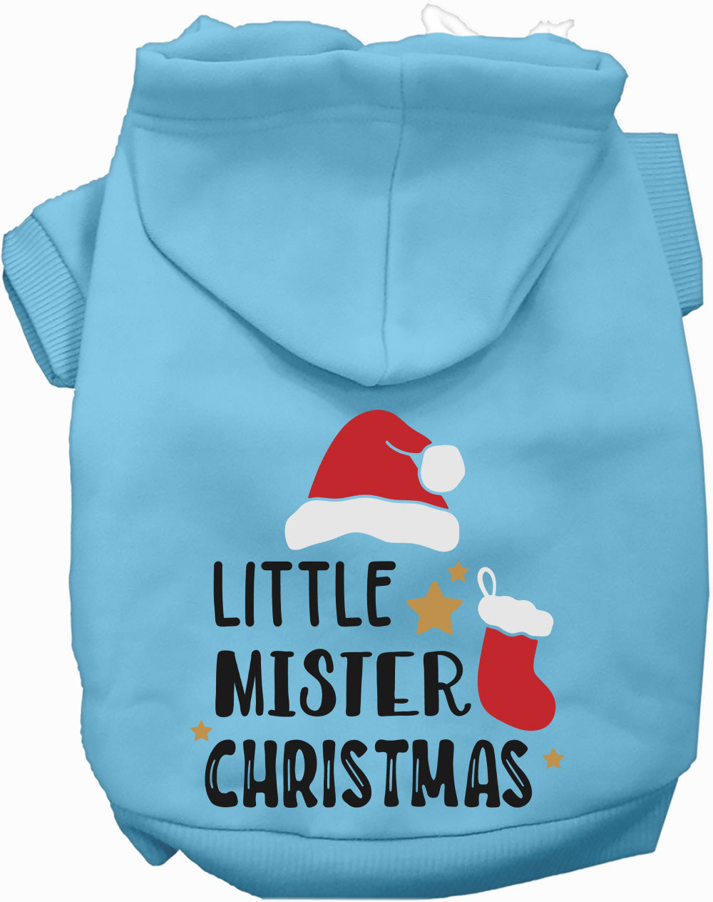 Dog Hoodie Little Mister for Festive Holiday Pet Comfort - close up view