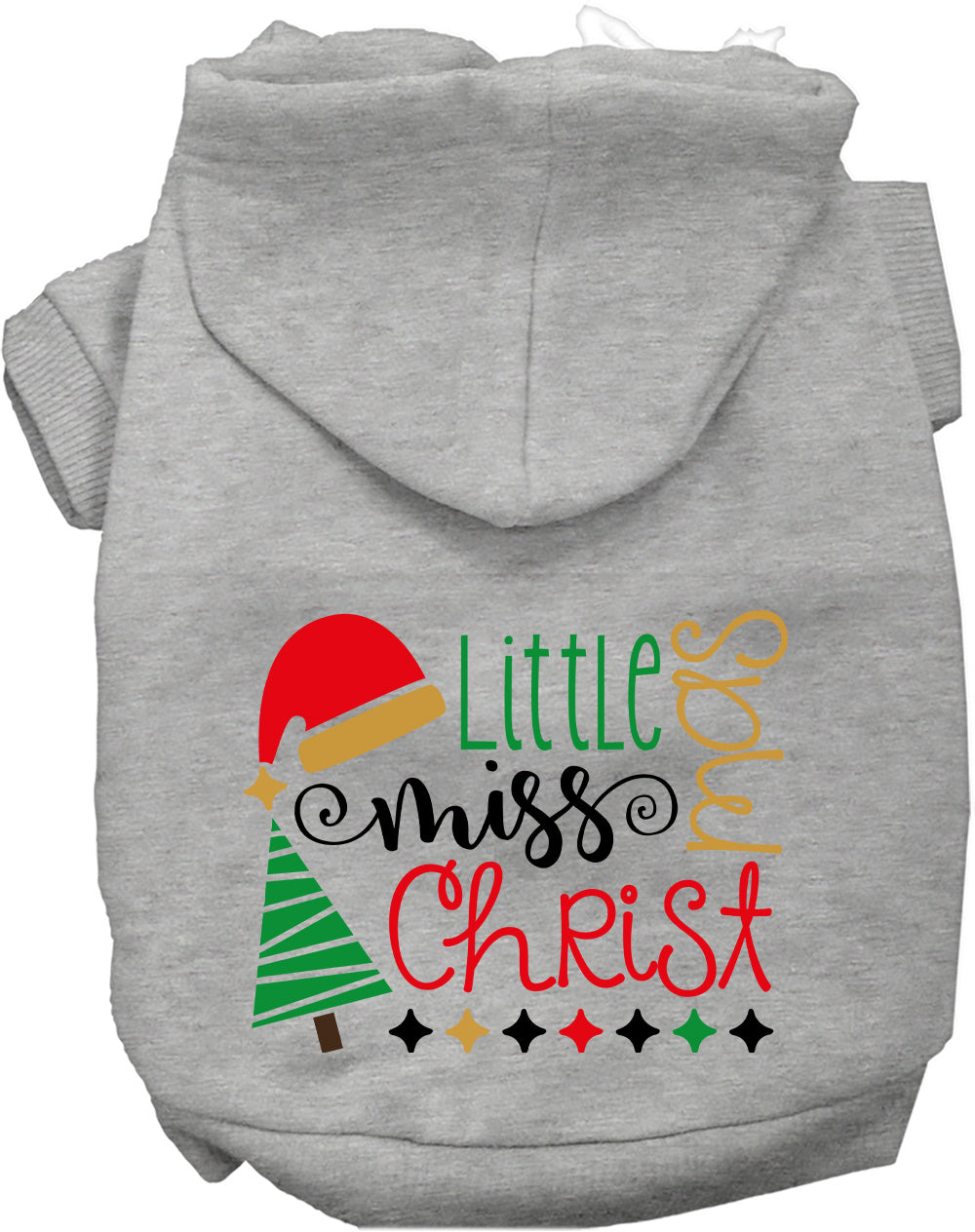 Dog Hoodie Little Miss for Festive Holiday Pet Comfort - gallery image 6